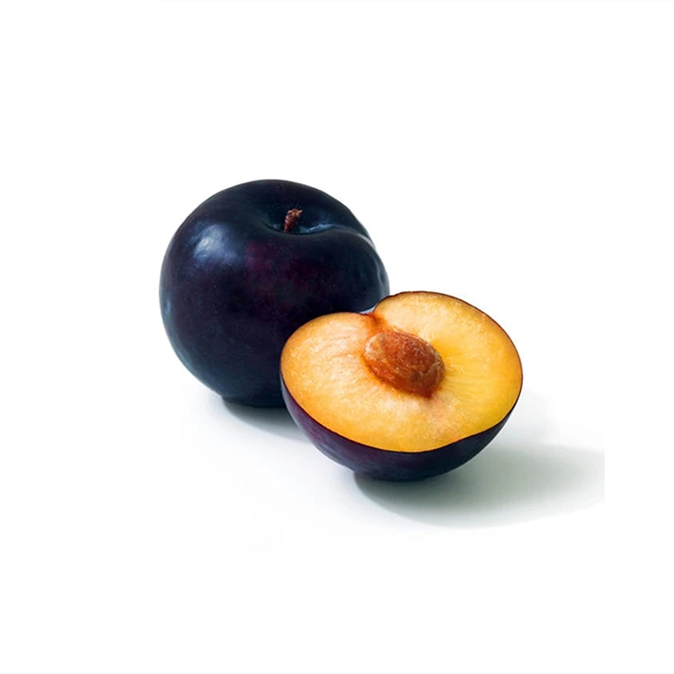 ትኩስ ጭማቂ ጥቁር ፕለም